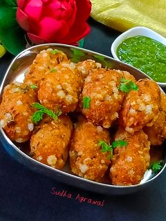 फलाहारी साबूदाना आलू कटलेट (Falahari sabudana aloo cutlet recipe in hindi) रेसिपी मुख्य फोटो