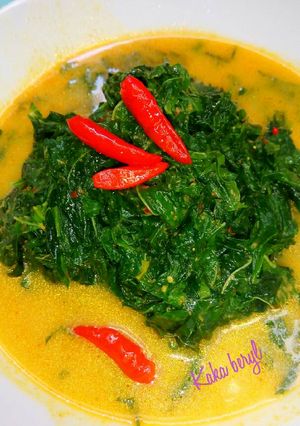 Foto resep Gulai daun singkong 🌿🌿