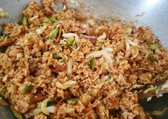 Cara Membuat Resep Nasi Goreng Sotong Kecombrang