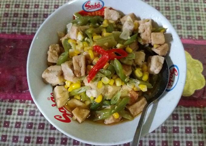Resep Tumis Tahu, Buncis &amp; Jagung Anti Gagal yang Enak