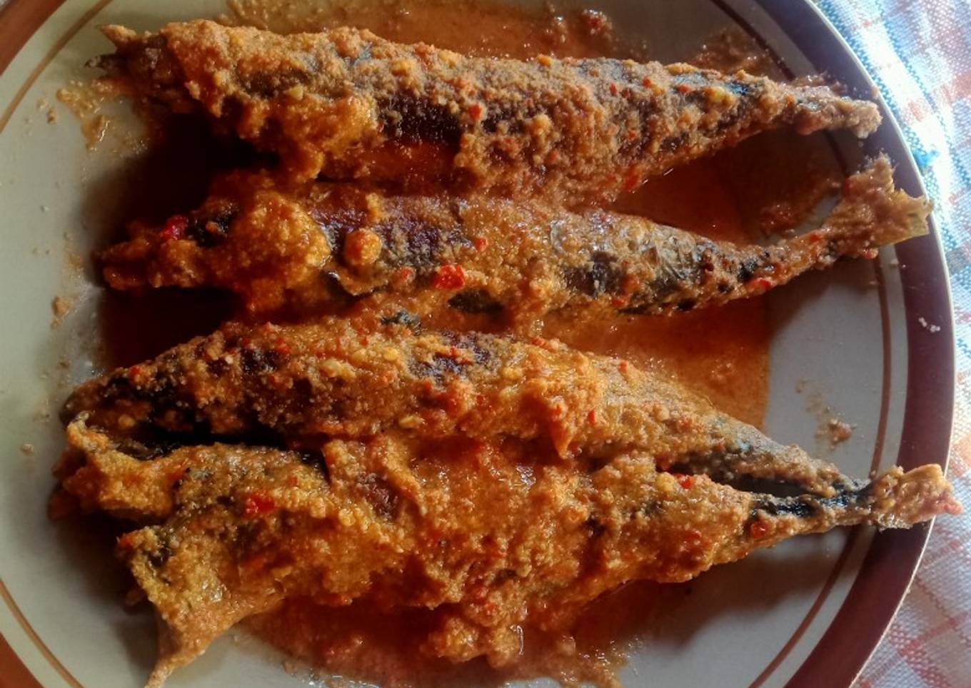 Ikan Pindang Bumbu Kacang