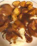Chicken Fillets, Mash, Roast Potatoes & Yorkshire Puddings