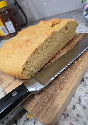 A picture of Einkorn Honey Bread (Yeasted).