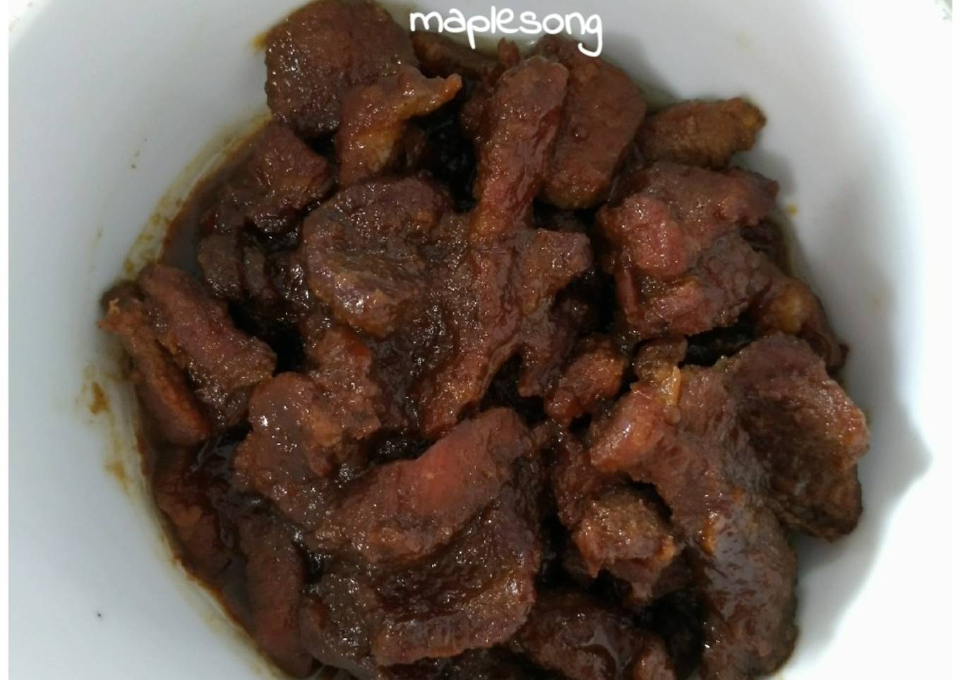 Babi Bumbu Sate