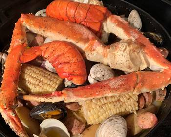 Unique Recipe New England Seafood Bake  Delicious Perfect