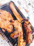Grilled Pork Ribs with Broken Rice (Quick and Tender Marinade Recipe, No Overnight Needed)