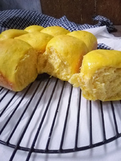 Foto resep Roti sobek labu kuning