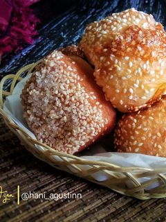 Foto resep 116. Roti Goreng Wijen aka Roti Bantal