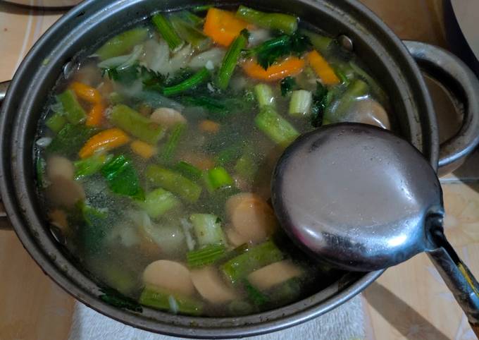 Bagaimana Bikin Sayur sop sosis telur puyuh, Andalan