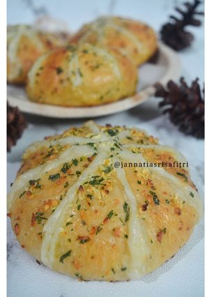 Foto resep Korean Garlic Cheese Bread