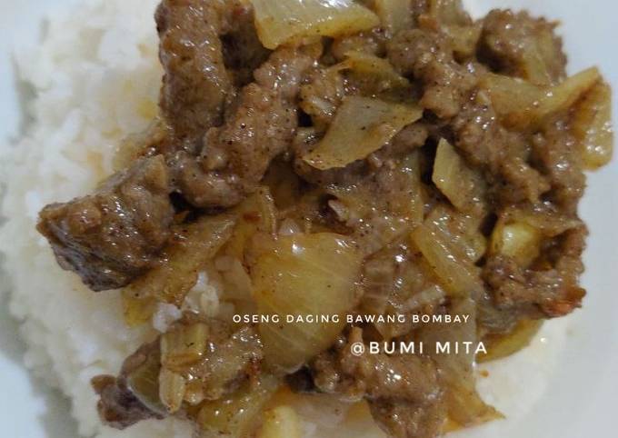 Oseng Daging Sapi Bawang Bombay -116 (by Bumi)