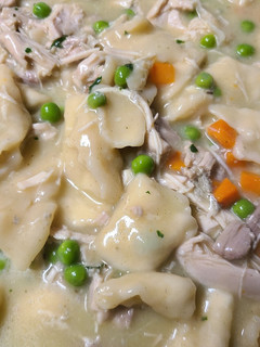 A picture of Chicken and Dumplings.