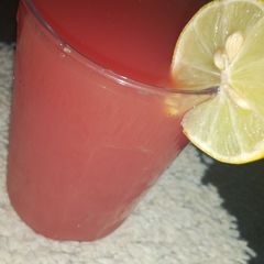 Watermelon juice A picture of Watermelon juice.