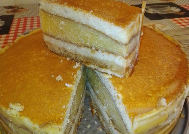 Recipe of Ultimate Tarta helada de flan fácil