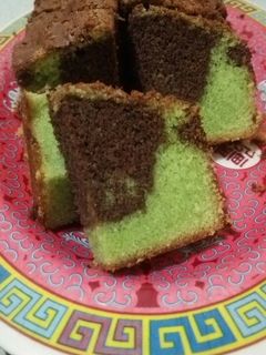 Foto resep Brownies pandan coklat