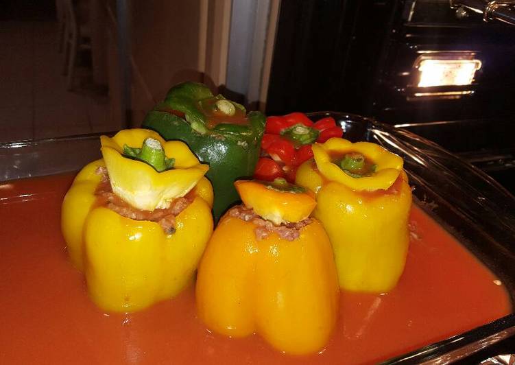 Recipe of Speedy stuffed peppers