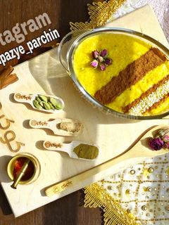 عکسی از دستور شیربرنج هندی 🌸