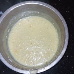 A picture of Rice Payasam with Jaggery.