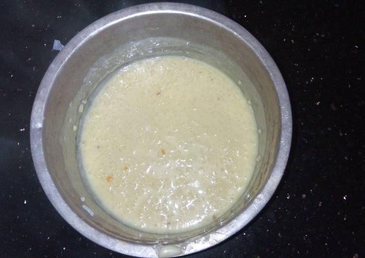 Rice Payasam with Jaggery
