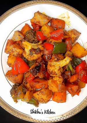 তান্দুরি ভেজিটেবল রেসিপির প্রধান ছবি