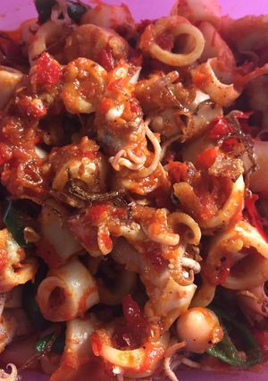 Foto resep Sambal baby cumi simple
