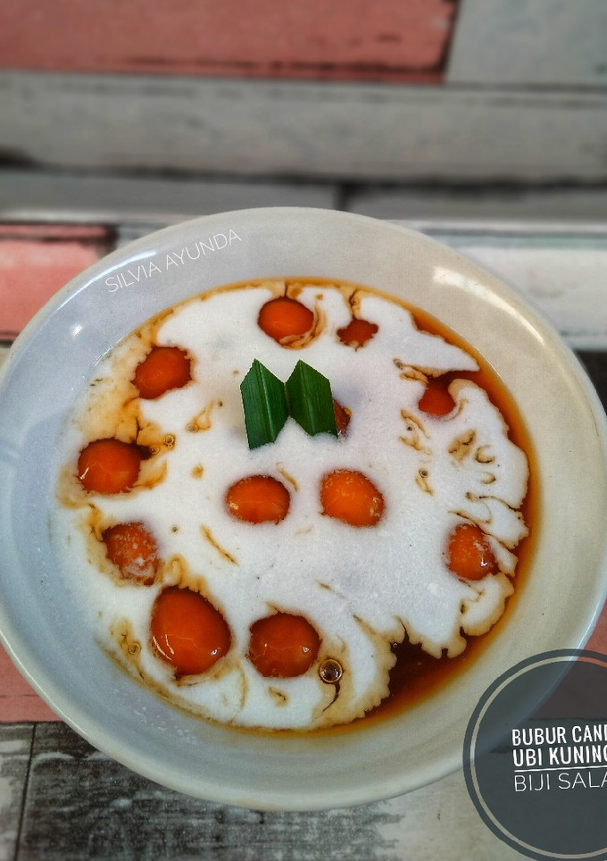 Foto resep Bubur Candil Ubi Kuning / Biji Salak