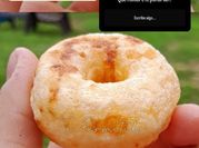 Una foto de donuts de queso