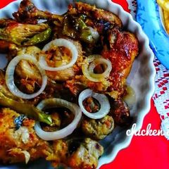 A picture of Chicken 65.