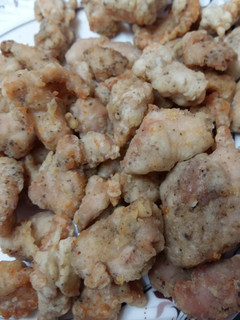 A picture of Chicken popcorn.