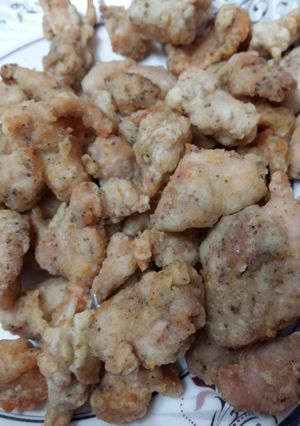 A picture of Chicken popcorn.