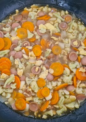 Foto resep Tumis Bunga Kol dan Wortel Diet