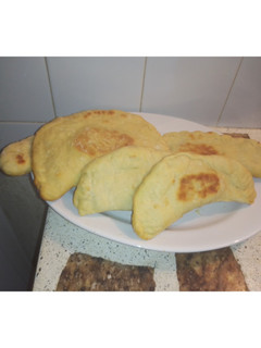 Una foto de Calzone de verduras