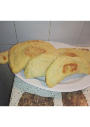 Una foto de Calzone de verduras