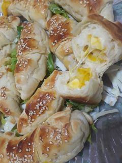 صورة لوصفة كرواسون بالجبن
