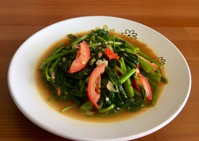 Mudah Banget Masakan Resep Tumis kangkung belacan