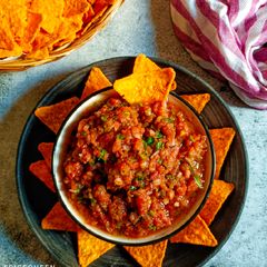 Mexican Tomato Salsa A picture of Mexican Tomato Salsa.