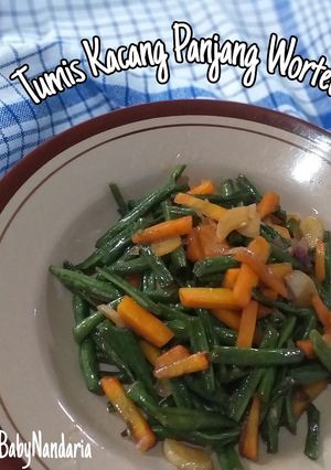 Foto resep Tumis Kacang Panjang Wortel