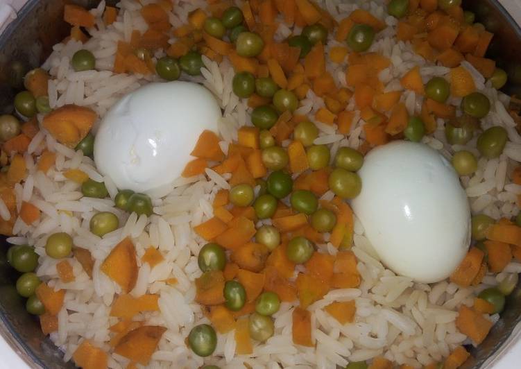 How to Prepare Speedy White rice with veggies