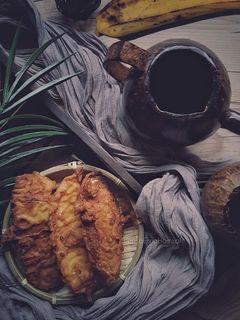 Gambar Pisang Tanduk Goreng