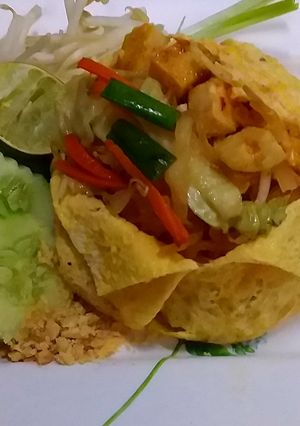 รูปของ ผัดไทยผักห่อไข่