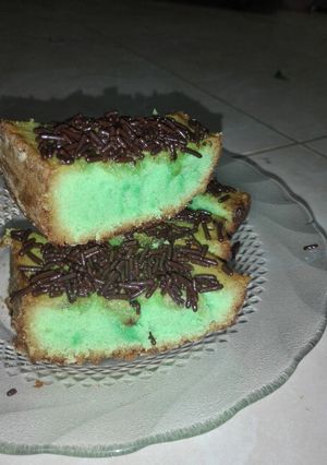 Foto resep Bolu pandan lembut gampang