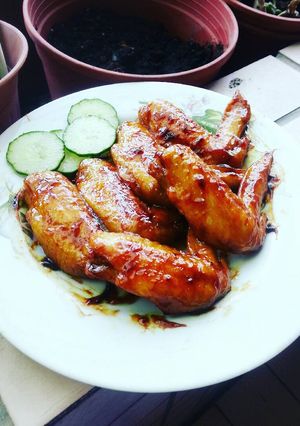 Foto resep Chiken wings mushroom oyster sauce