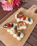 Postre para el día de la madre - tarta de letras