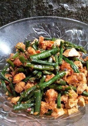 Foto resep Tumis Tempe Kacang Panjang