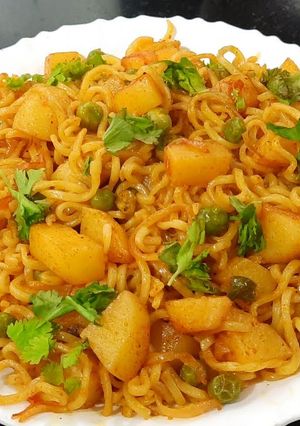 A picture of Potato Maggi.