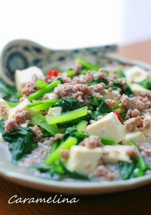 A picture of Light & Savory Salt Mapo Tofu.
