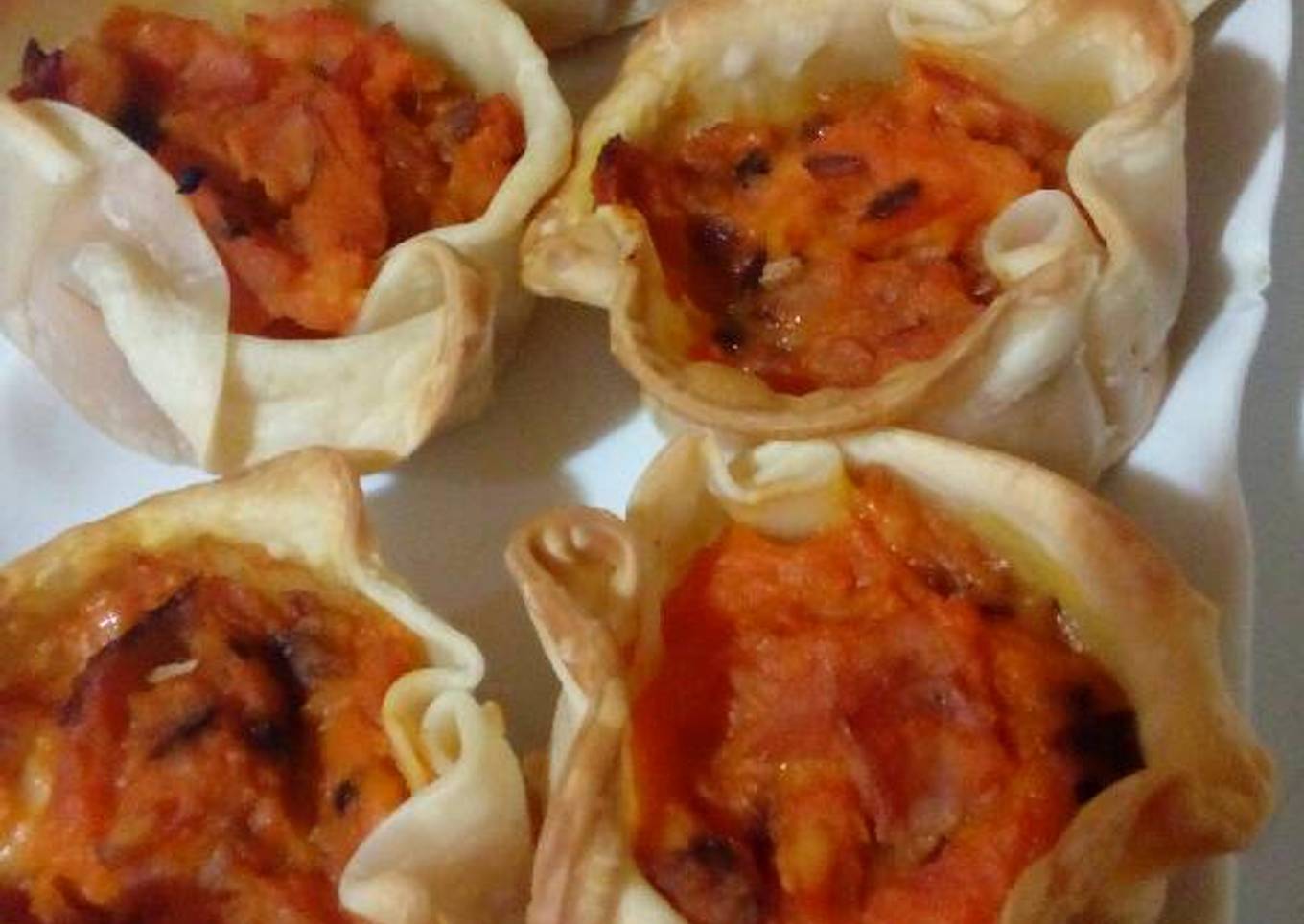 Canastitas de calabaza súper sabrozas