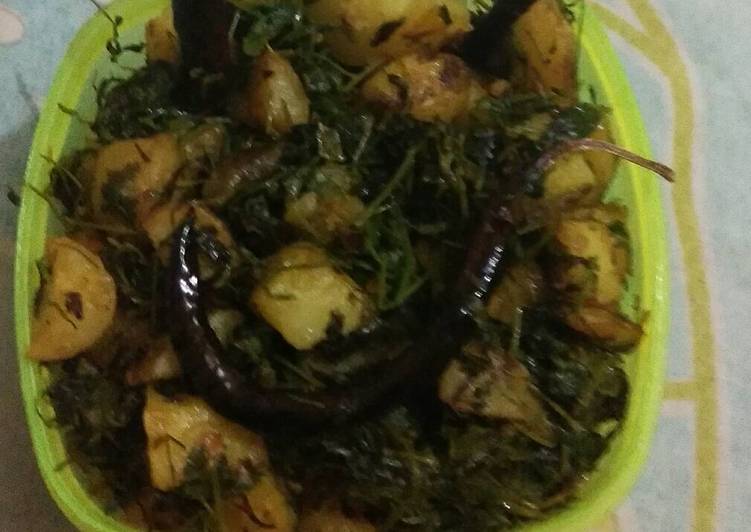 Methi aloo