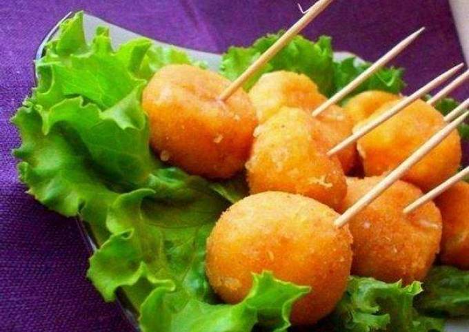 Мягкие сырные шарики к праздничному столу — пошаговый рецепт | taimyr-expo.ru