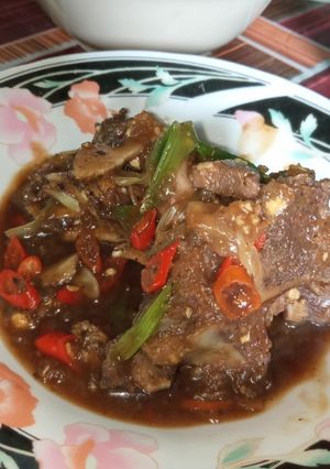 Foto resep Semur Tulang Sapi Pedas